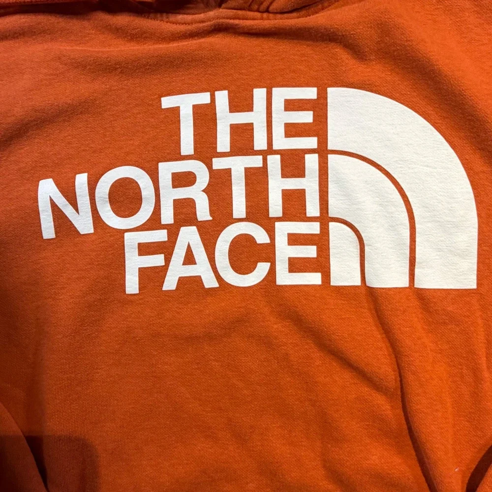 The North Face Mens Half Dome Pullover Hoodie Orange Large NF0A4M4B